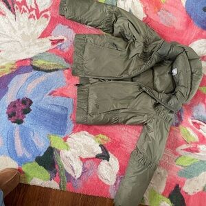 Nike Olive Green Puffer Jacket